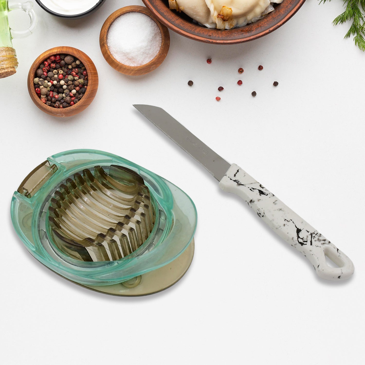 Egg Slicer & Knife Egg Slicer & Knife